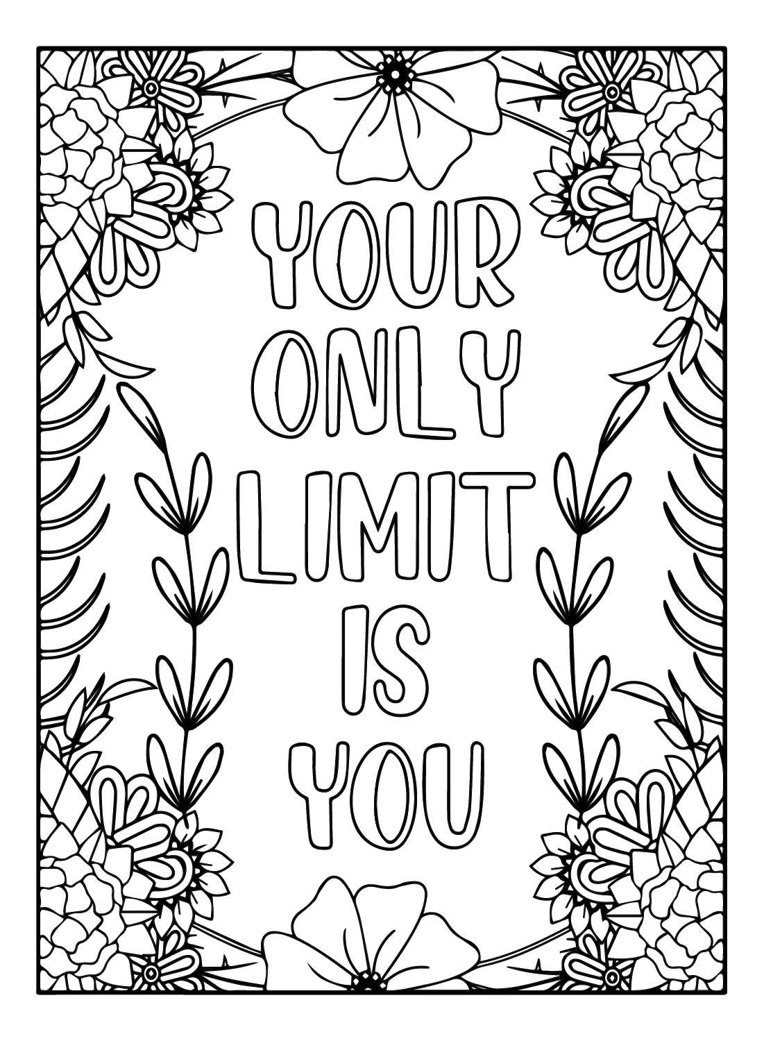 printable mental health coloring pages