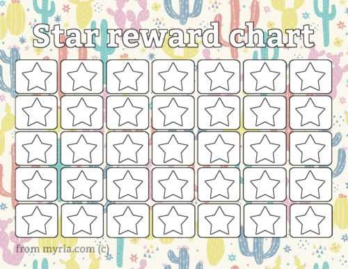star chart printable
