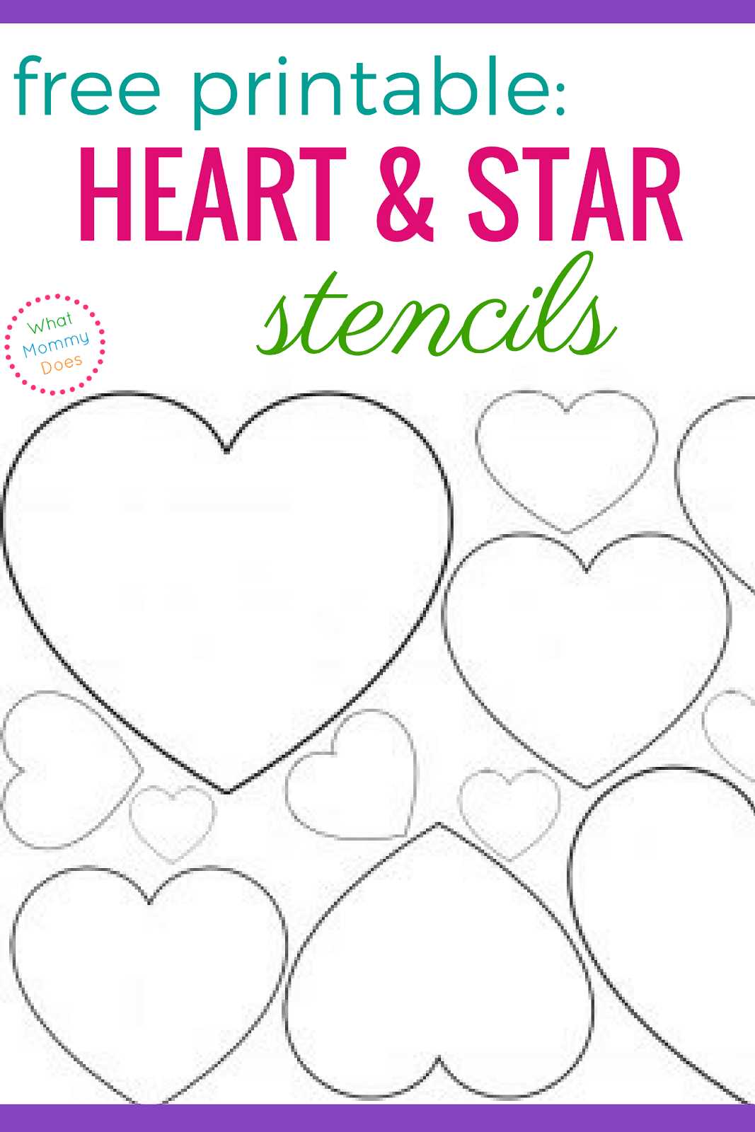 star stencil printable free