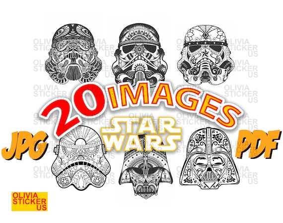 star wars printables coloring pages