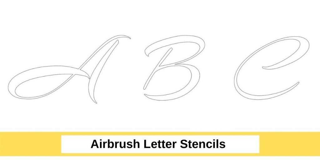 stencil letters free printable