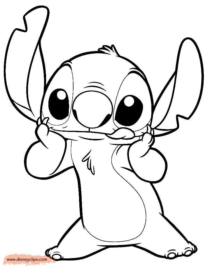 stitch coloring sheets printable free