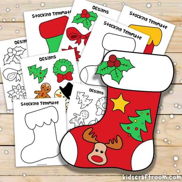 stocking printable free