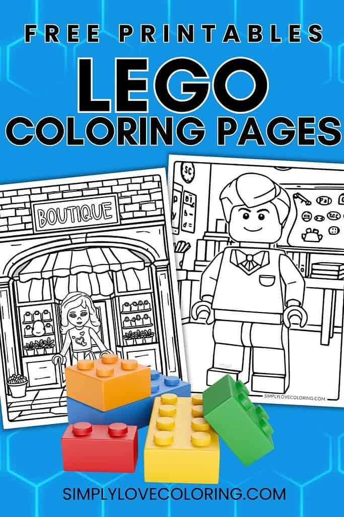 printable lego coloring pages