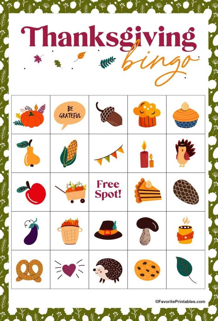 free printable thanksgiving bingo cards for large groups