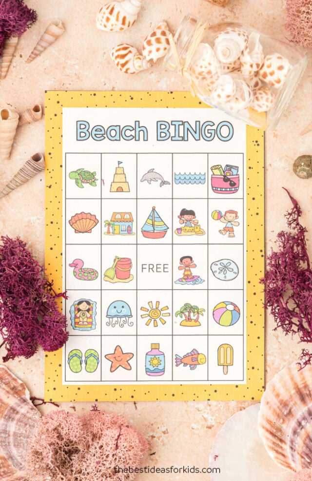 summer bingo printable