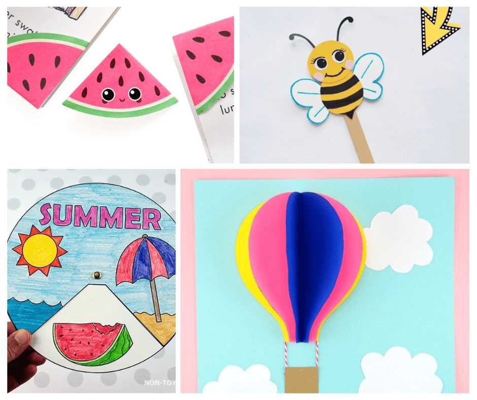 summer crafts printable