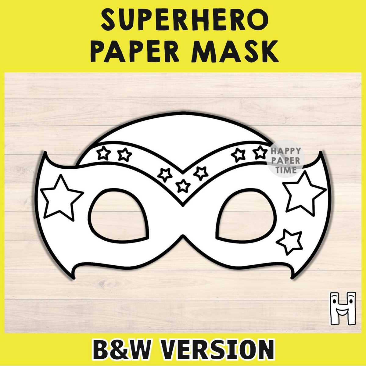 superhero printable template