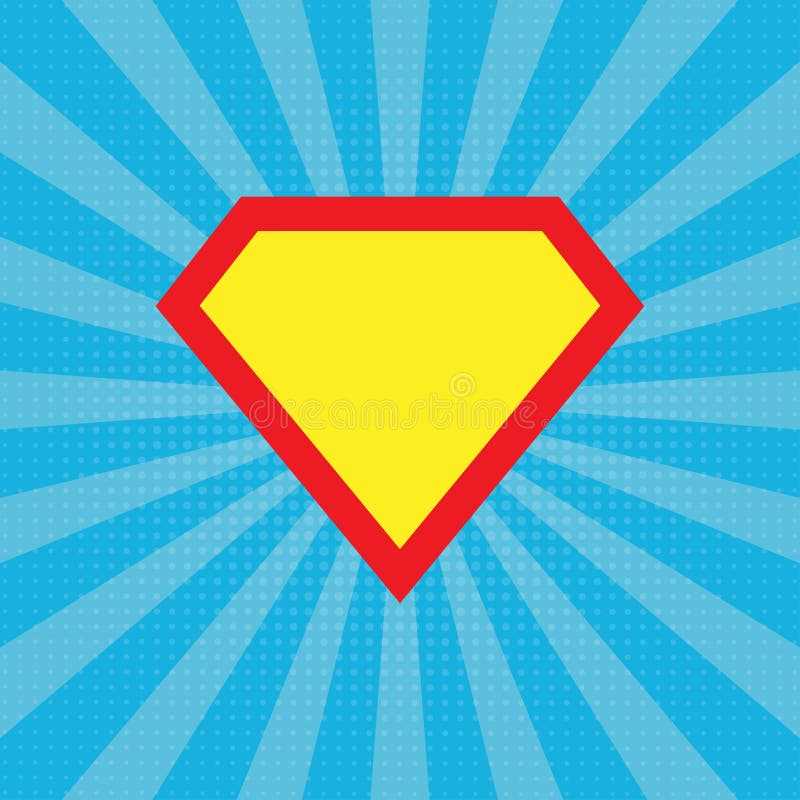 superman logo printable