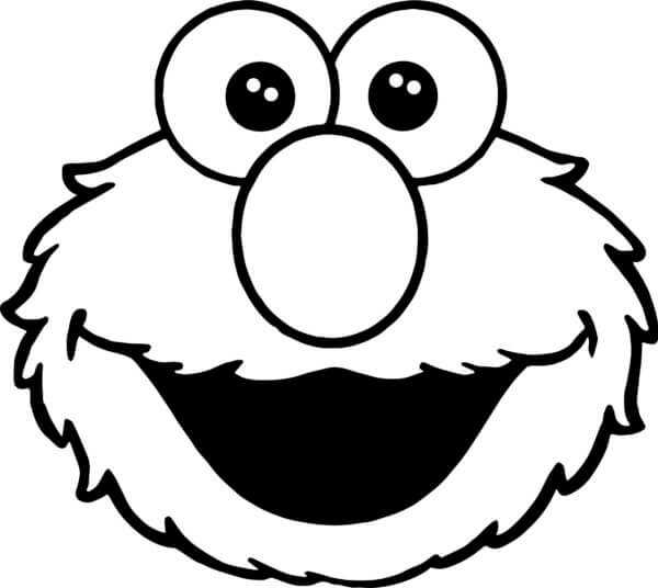 printable elmo coloring pages