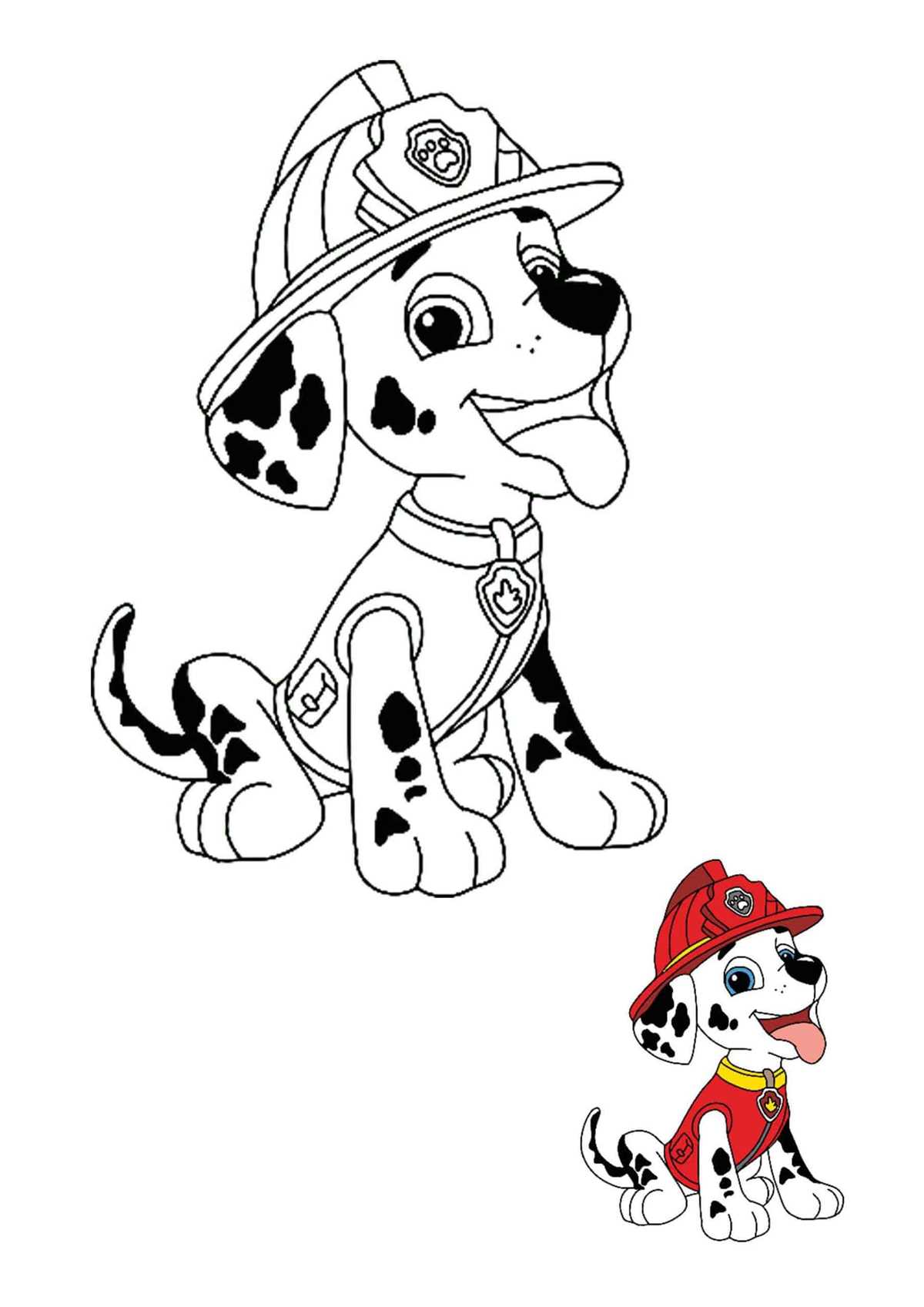 paw patrol printable coloring sheets