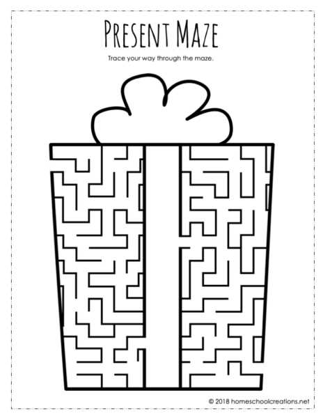 christmas activities printable