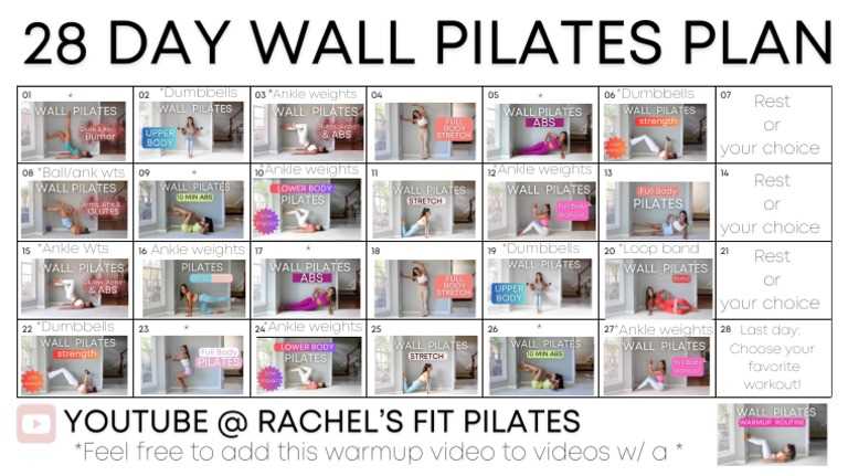 wall pilates printable free
