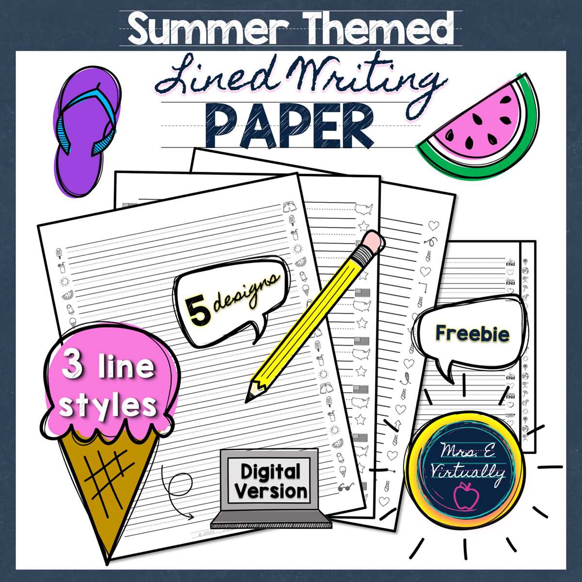 penmanship paper free printable