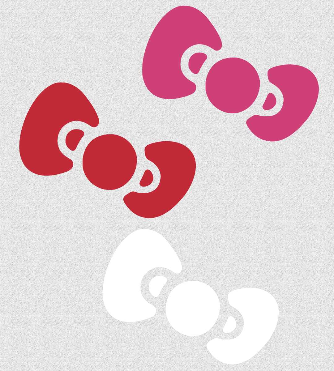 pink printable hello kitty bow