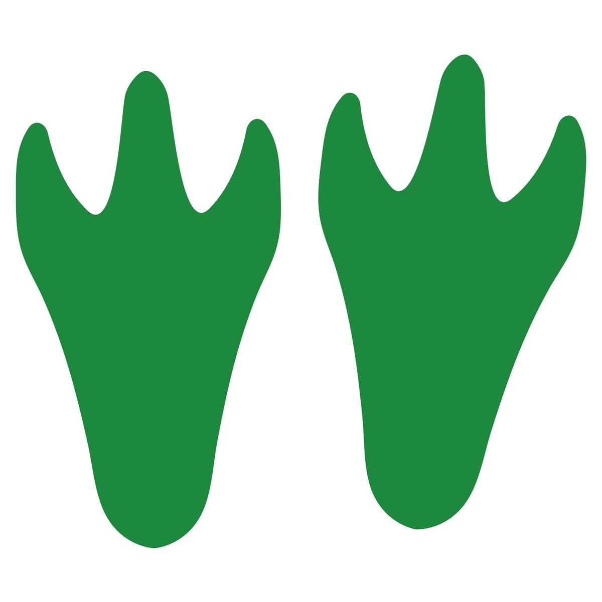 dinosaur feet printable