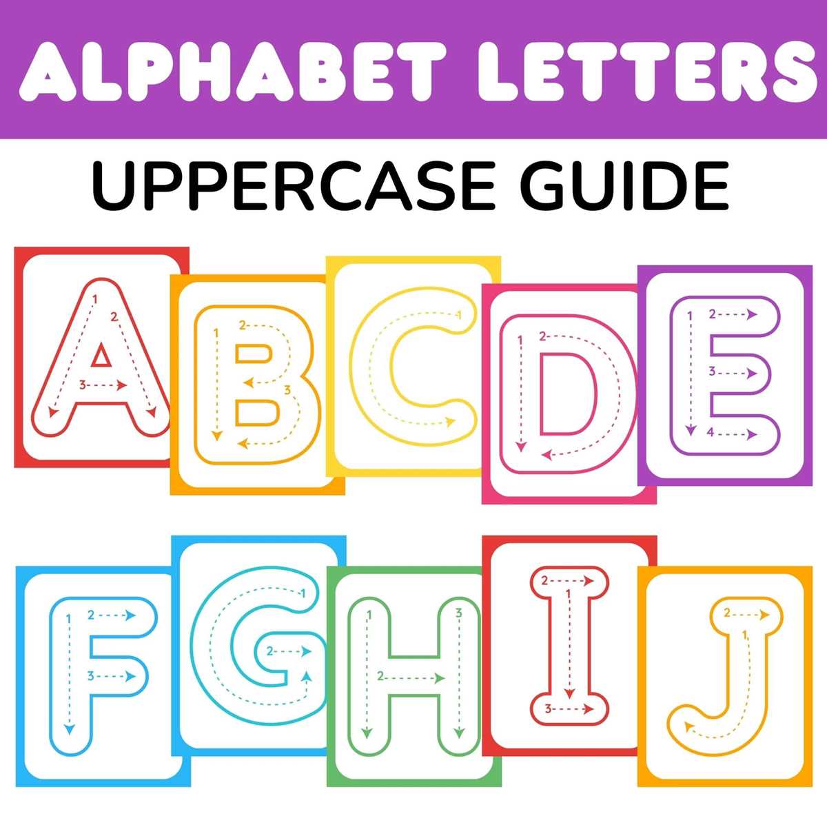 alphabet flashcards free printable