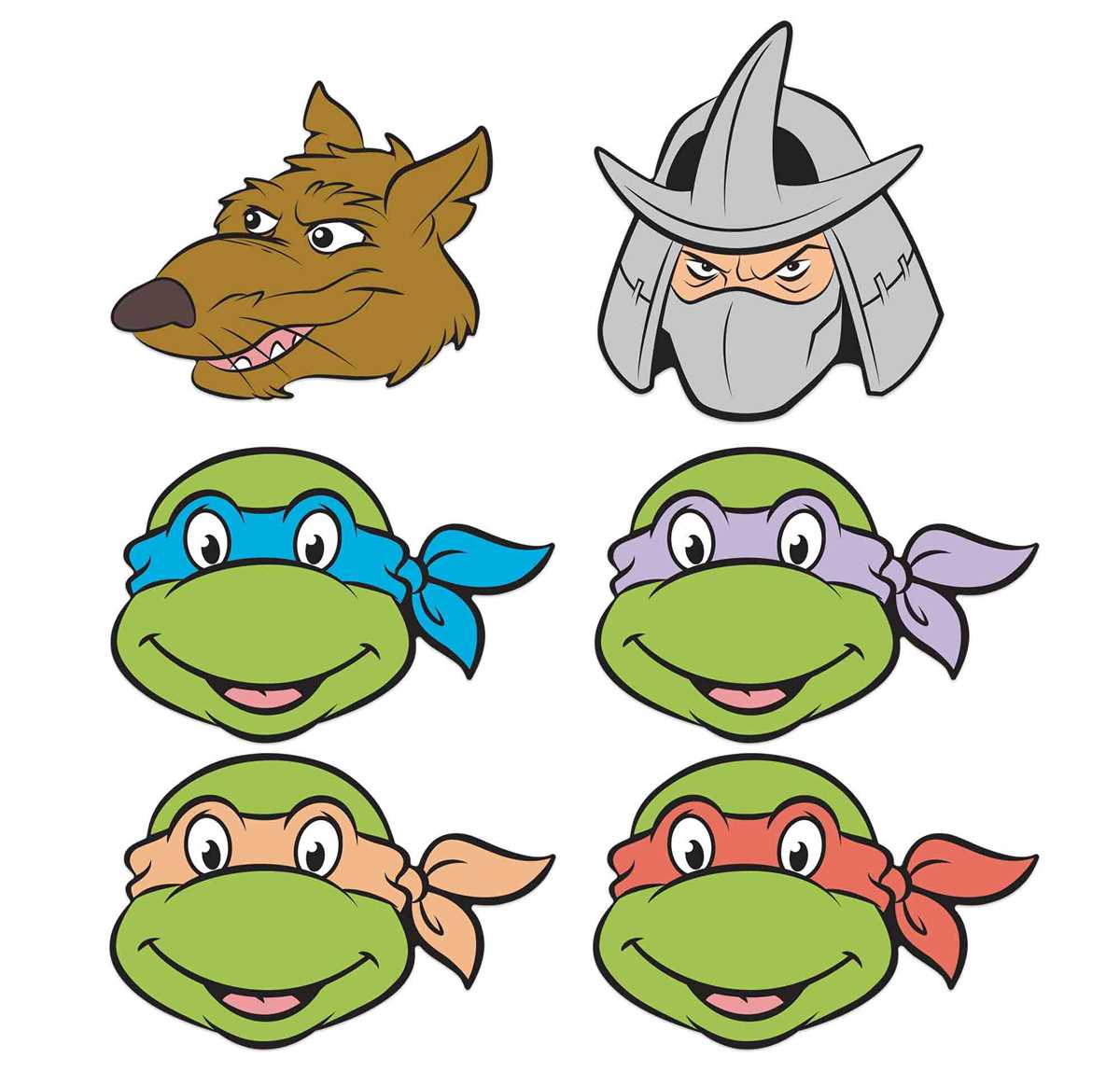 teenage mutant ninja turtles printable mask
