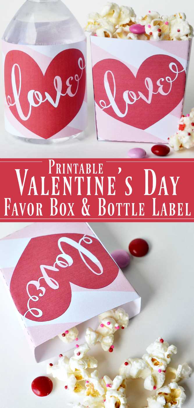 valentine labels printable