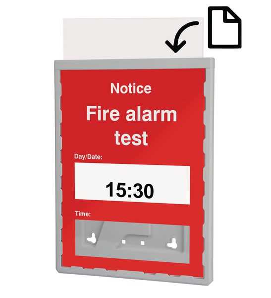 testing signs printable