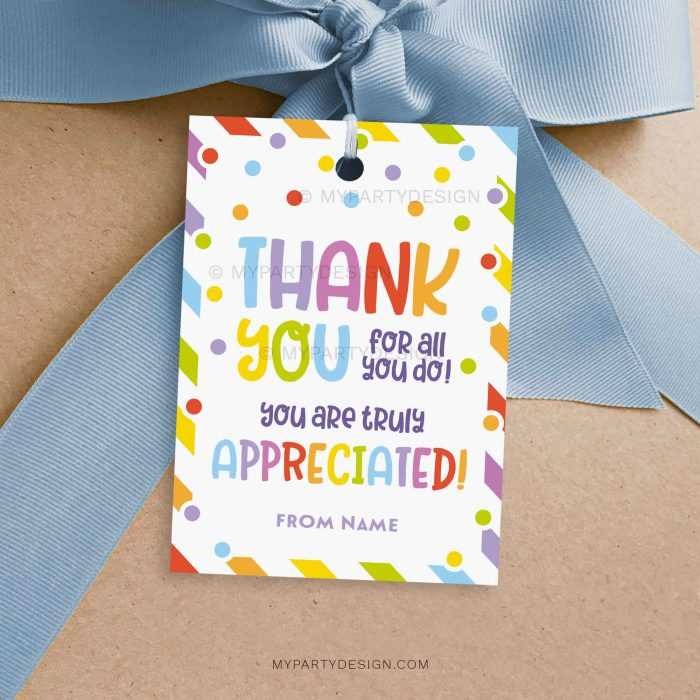 thank you gift tags printable