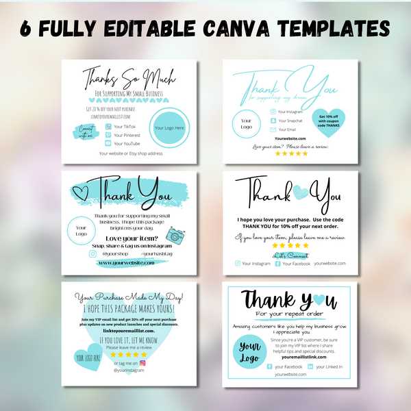 thank you notes printable