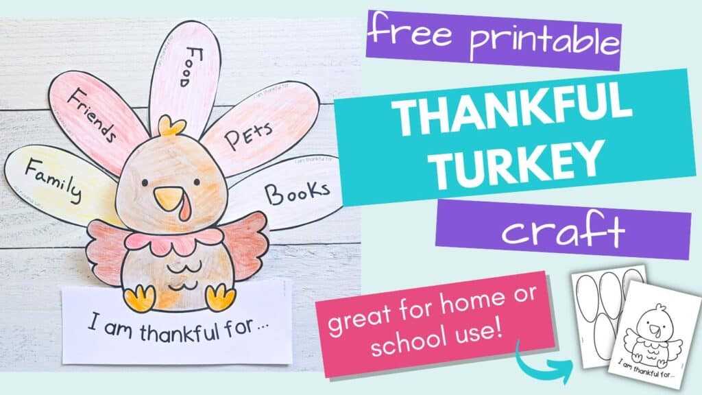 thanksgiving turkey printable