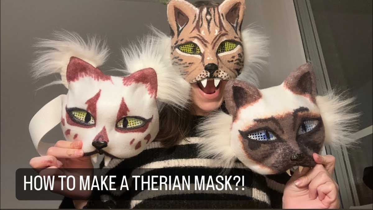 therian mask printable