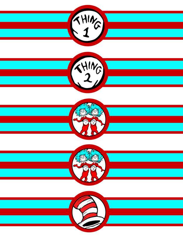 thing 2 printable