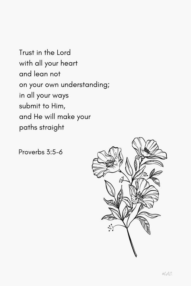 printable proverbs 3 5 6
