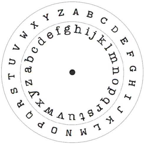 cipher wheel printable