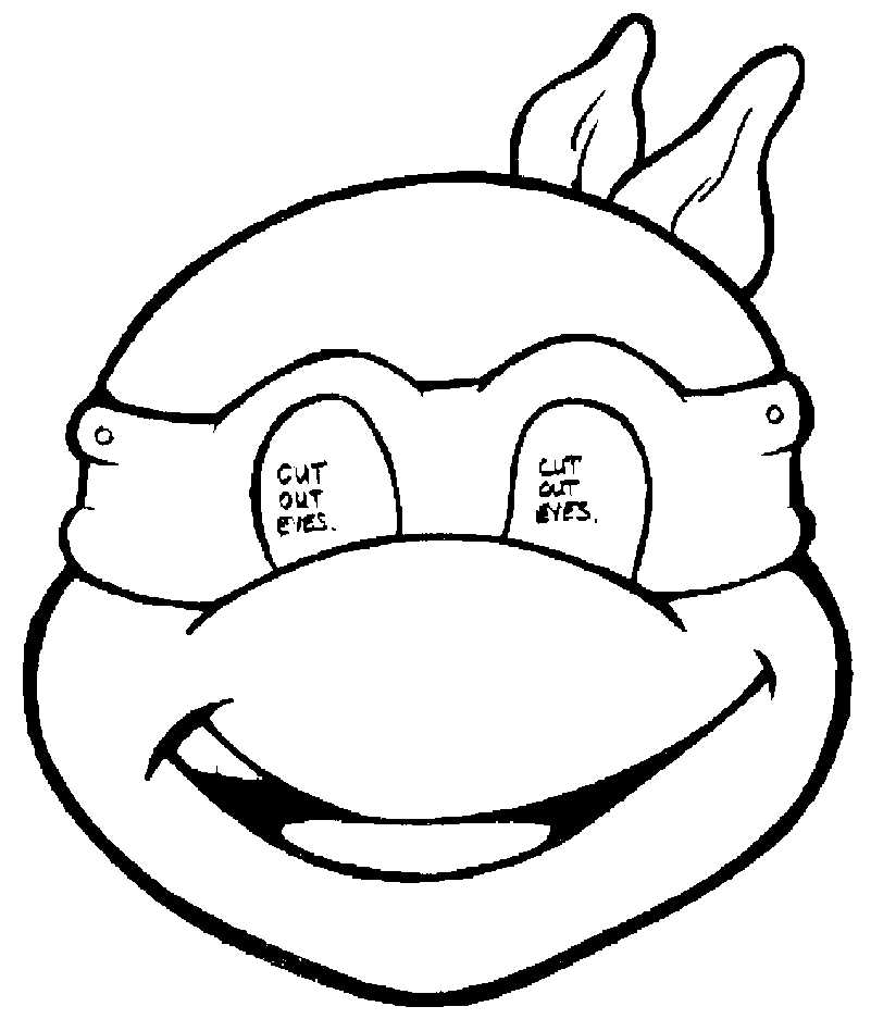 tmnt mask printable