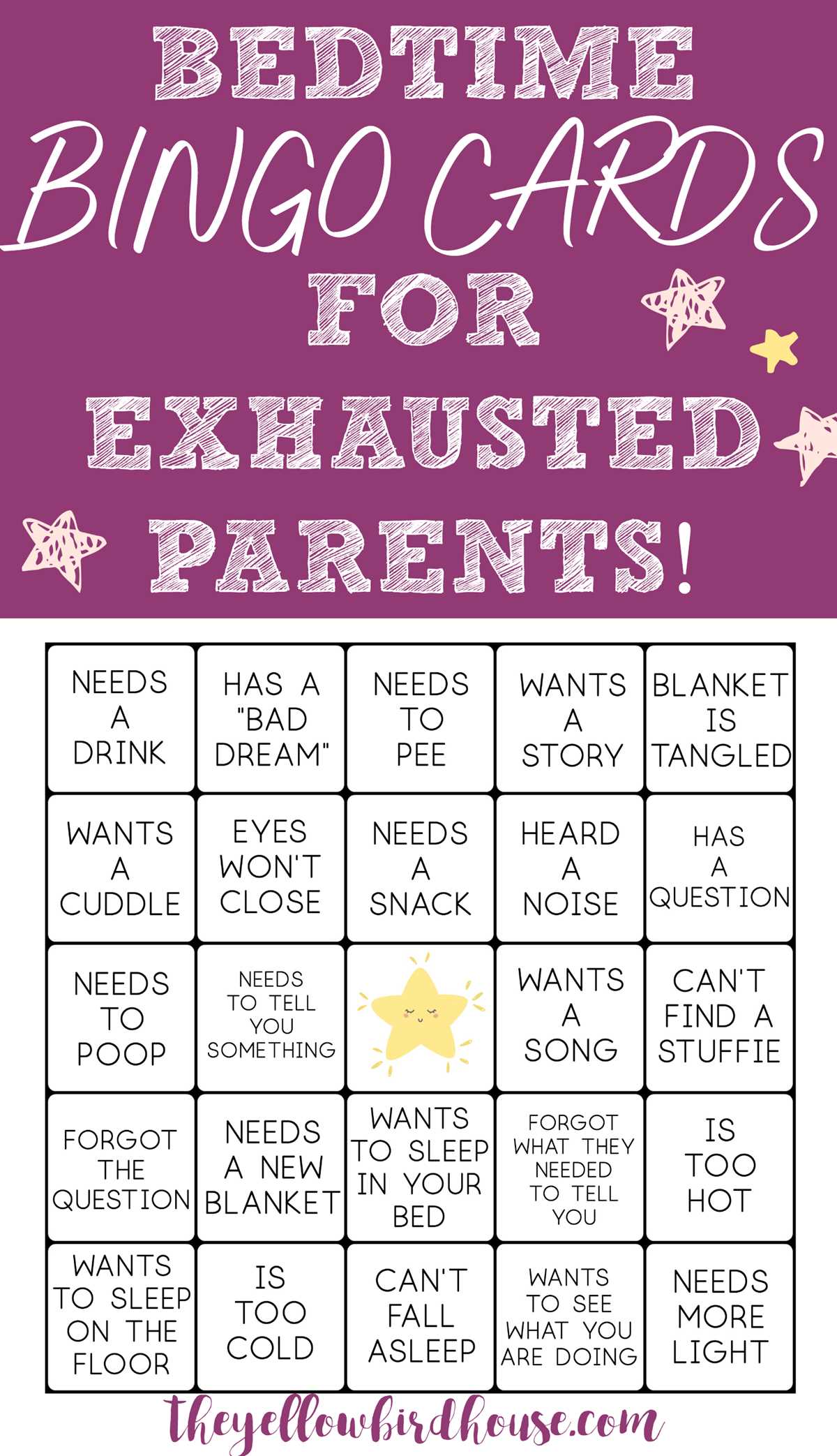 toddler bingo printable
