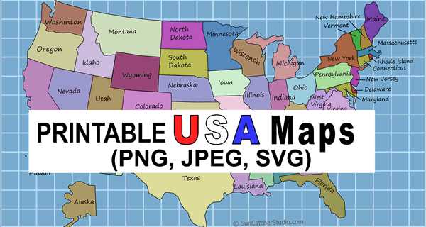 printable united states map with cities