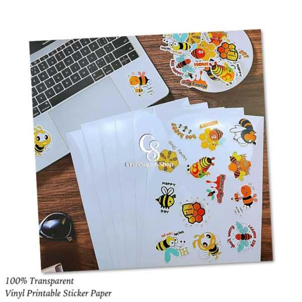 vinyl printable sticker paper