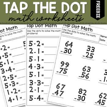 touch math numbers printable