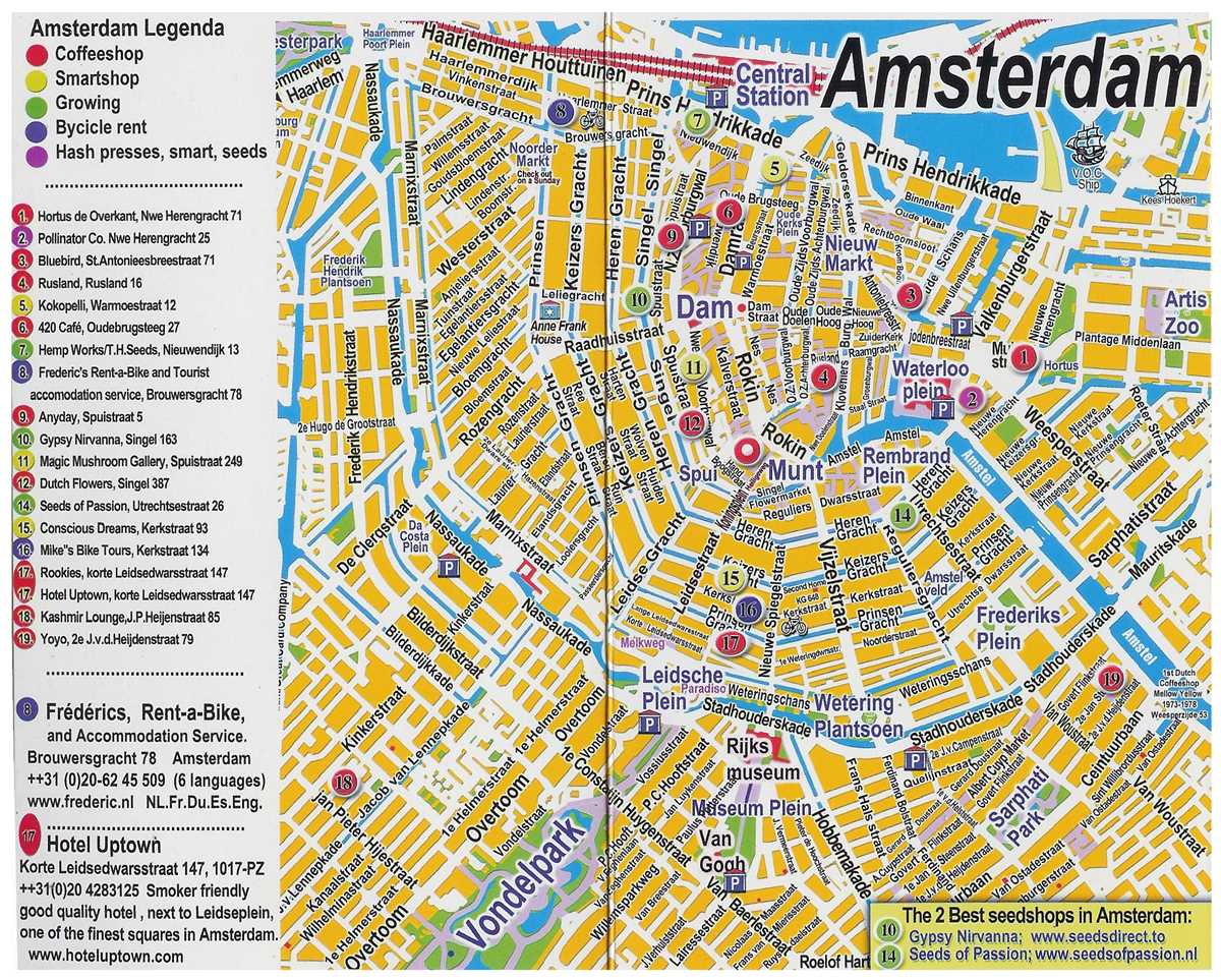 printable map amsterdam