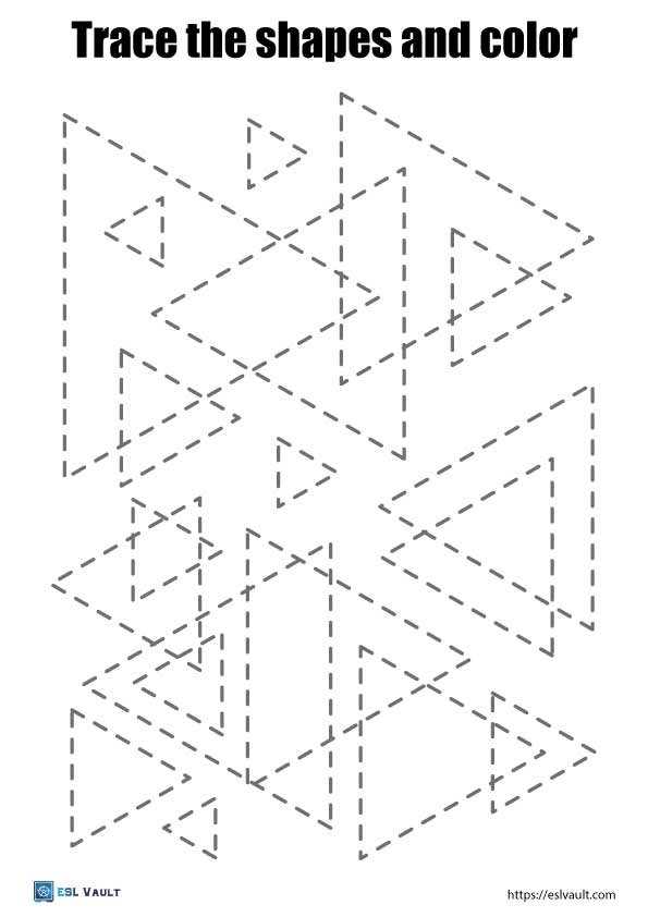 trace shapes printable