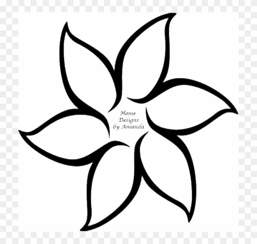 printable flower shapes
