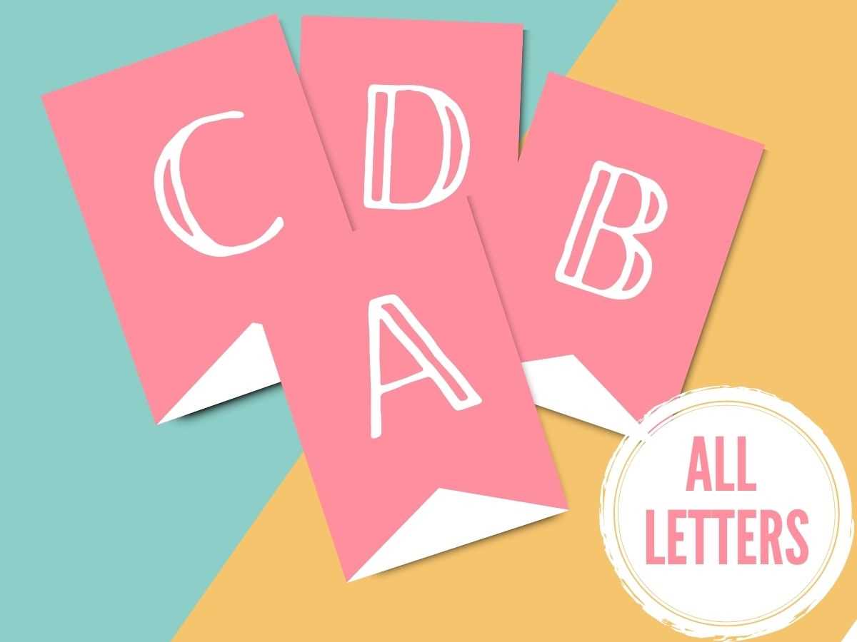 printable letters happy birthday