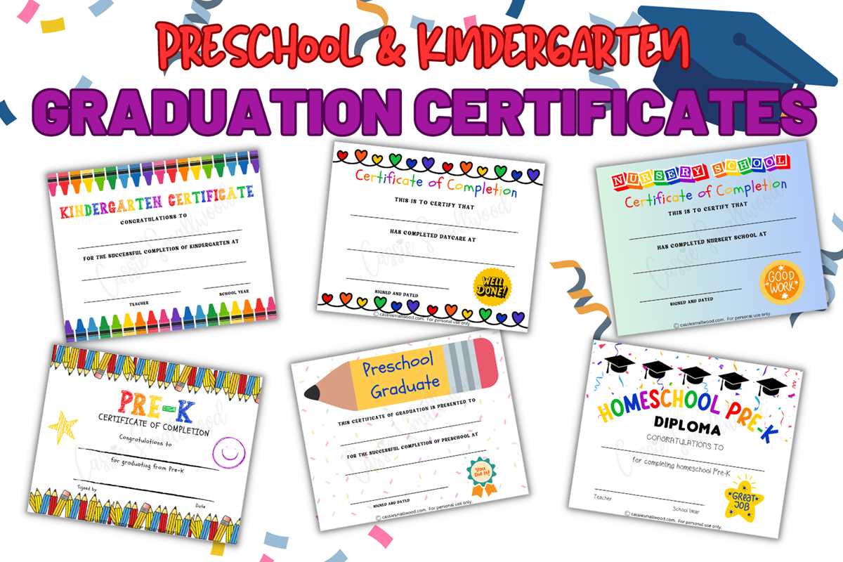 preschool printable diploma