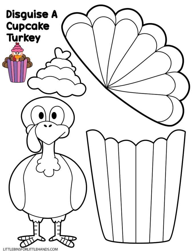 turkey disguises printable