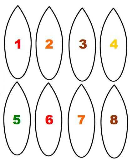 turkey feather template printable
