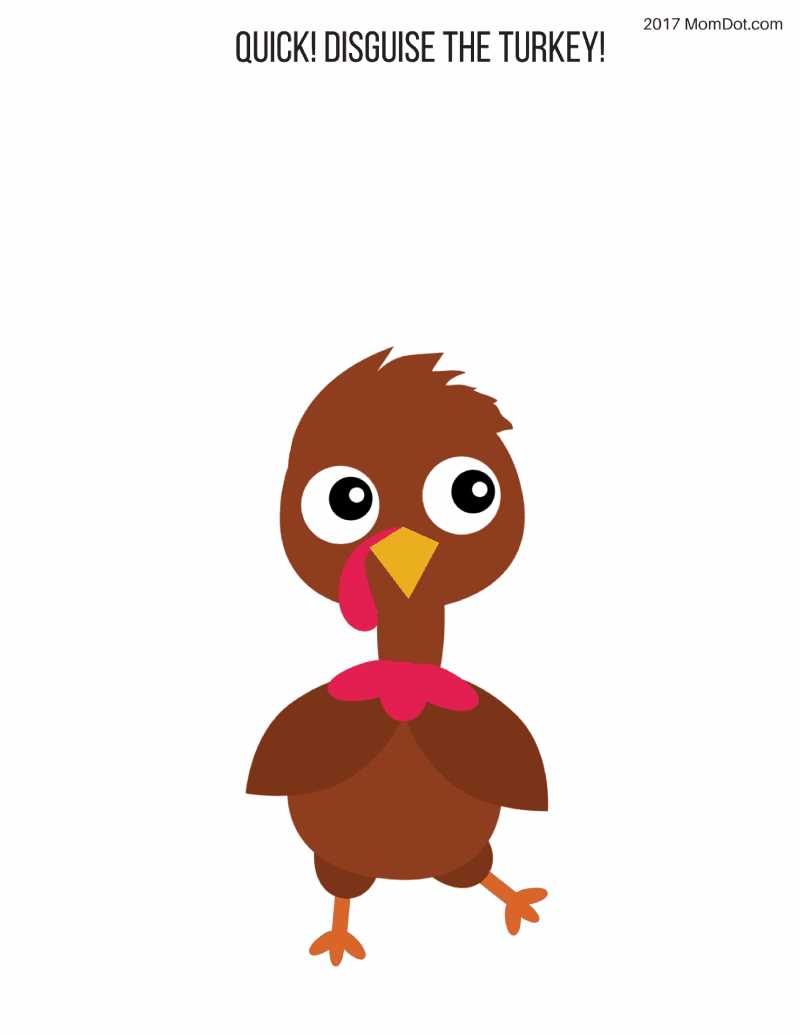 turkey outline printable