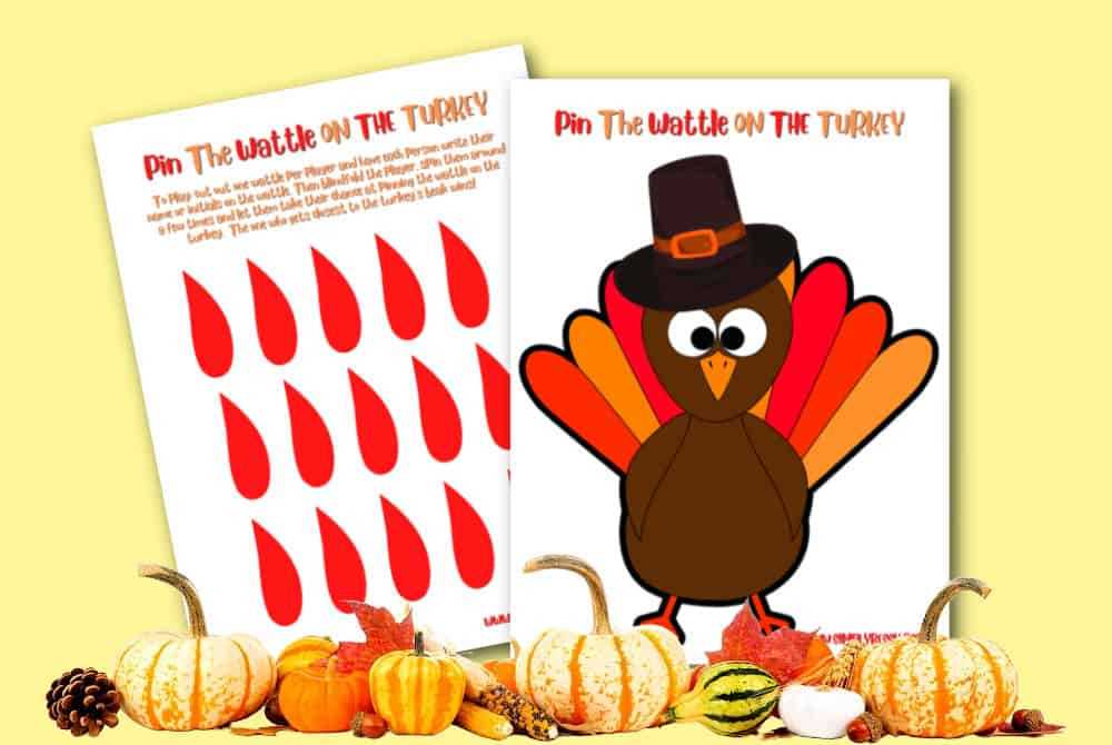 turkey printable free