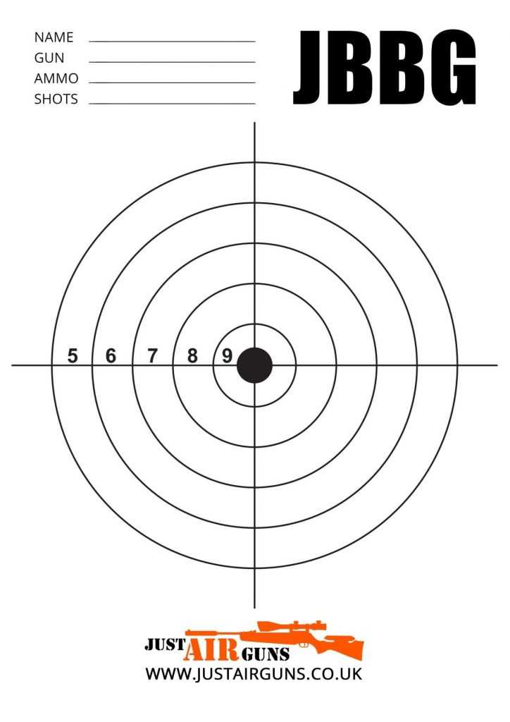 air rifle printable targets