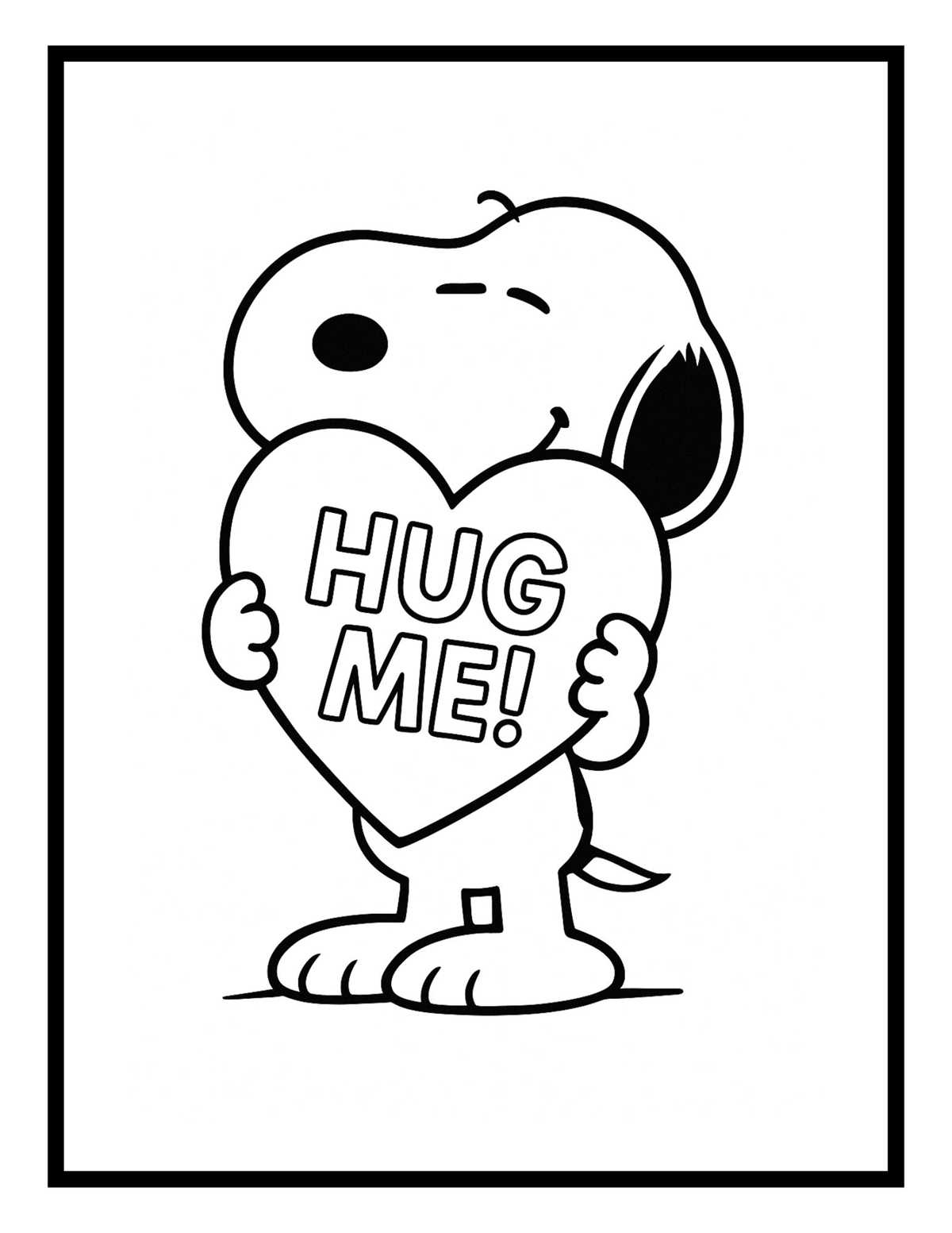 snoopy printable images