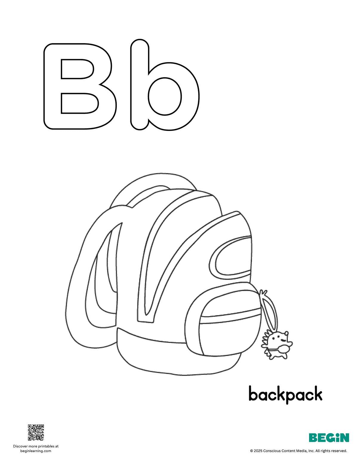 letter b printable