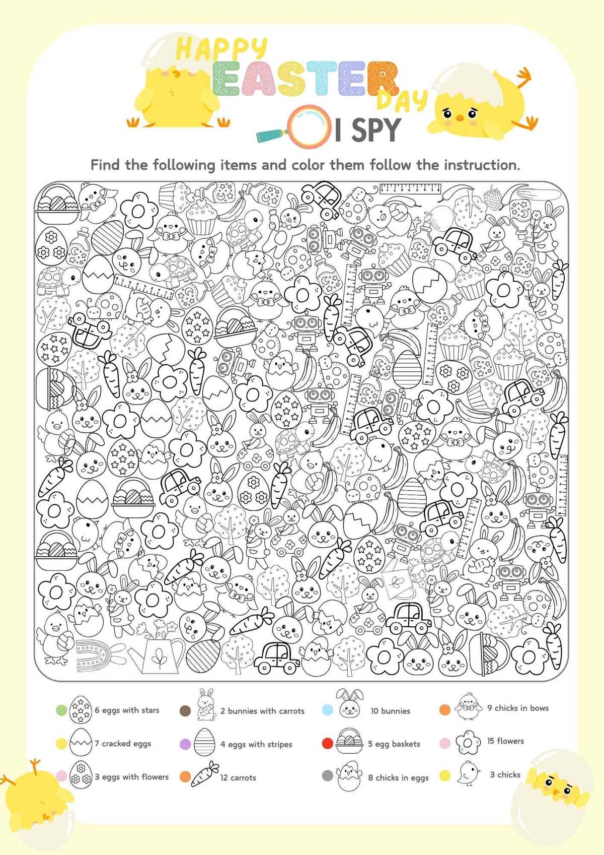 free i spy printables