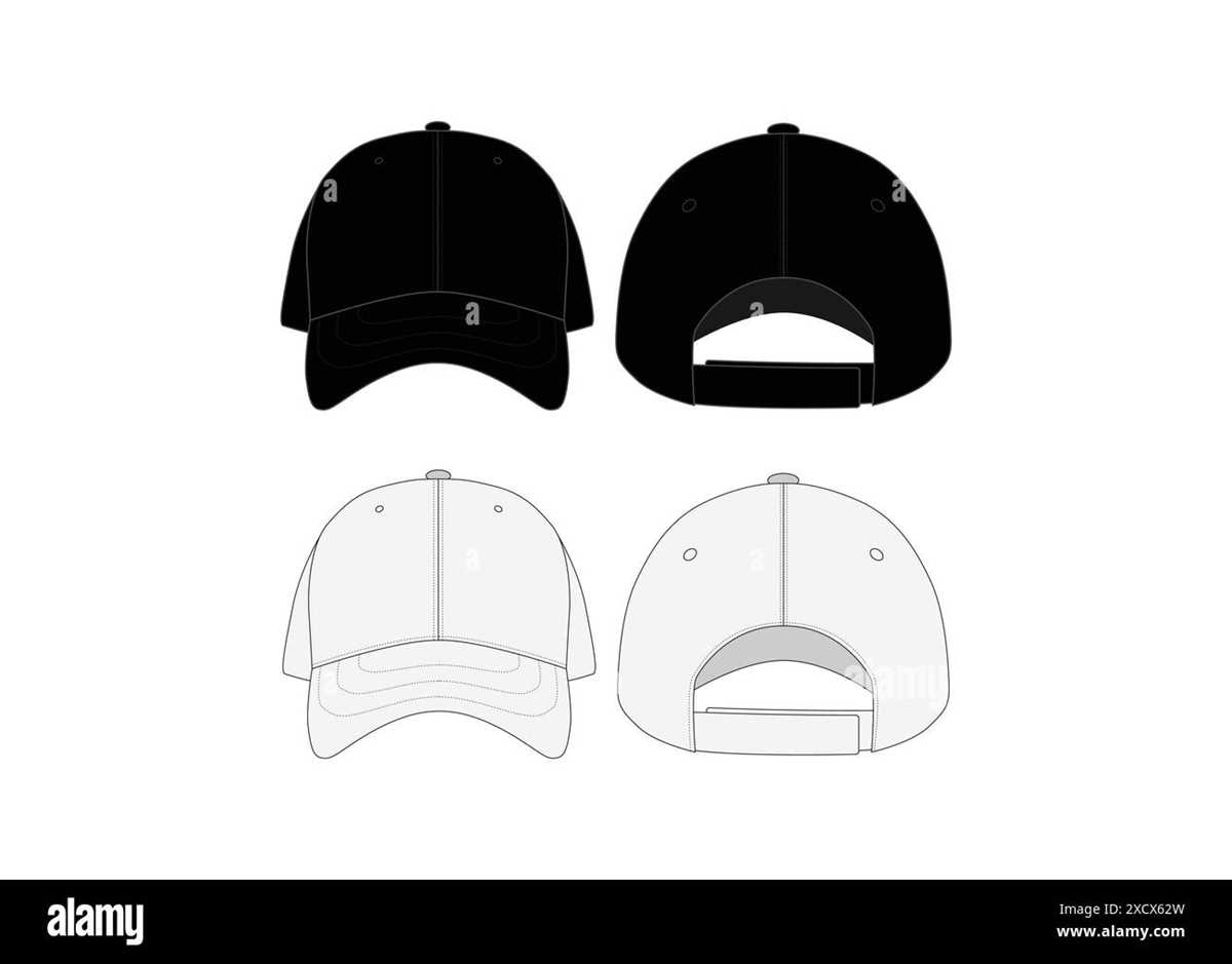 baseball hat printable